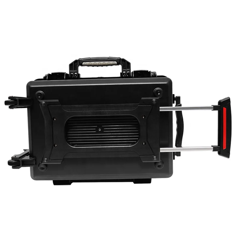 Custom PS5 Travel Case L500 ABS Waterproof Shockproof Storage Case Rolling Tool Box with Wheels