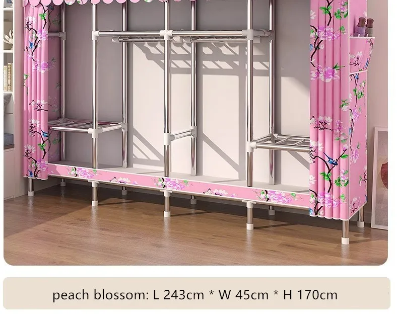 steel tube wardrobe19