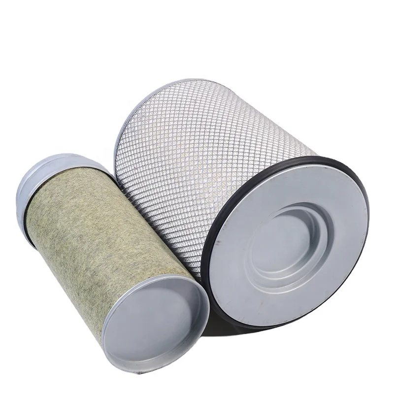 Автомобильный элемент для грузовика пылезащитный картридж оптовая продажа детали автомобильного двигателя универсальный комплект воздушных фильтров автомобиля