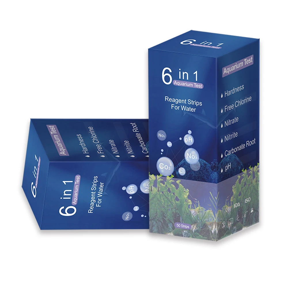 5 in 1 Test Strips Water Conditioner for Aquariums, 4 Count