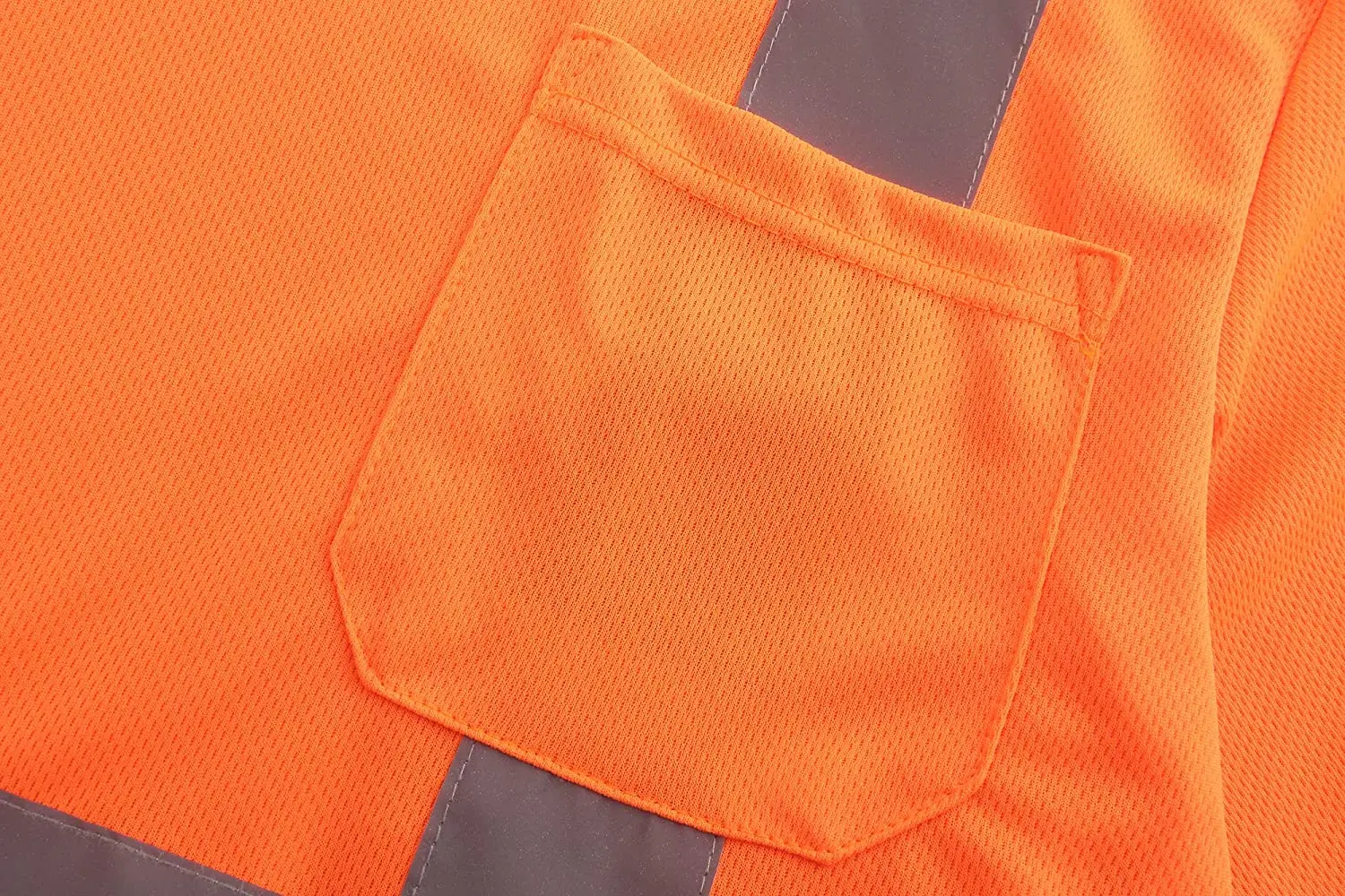 High Visibility Road Safety Construction Work T Shirt Long Short Sleeve Class 3