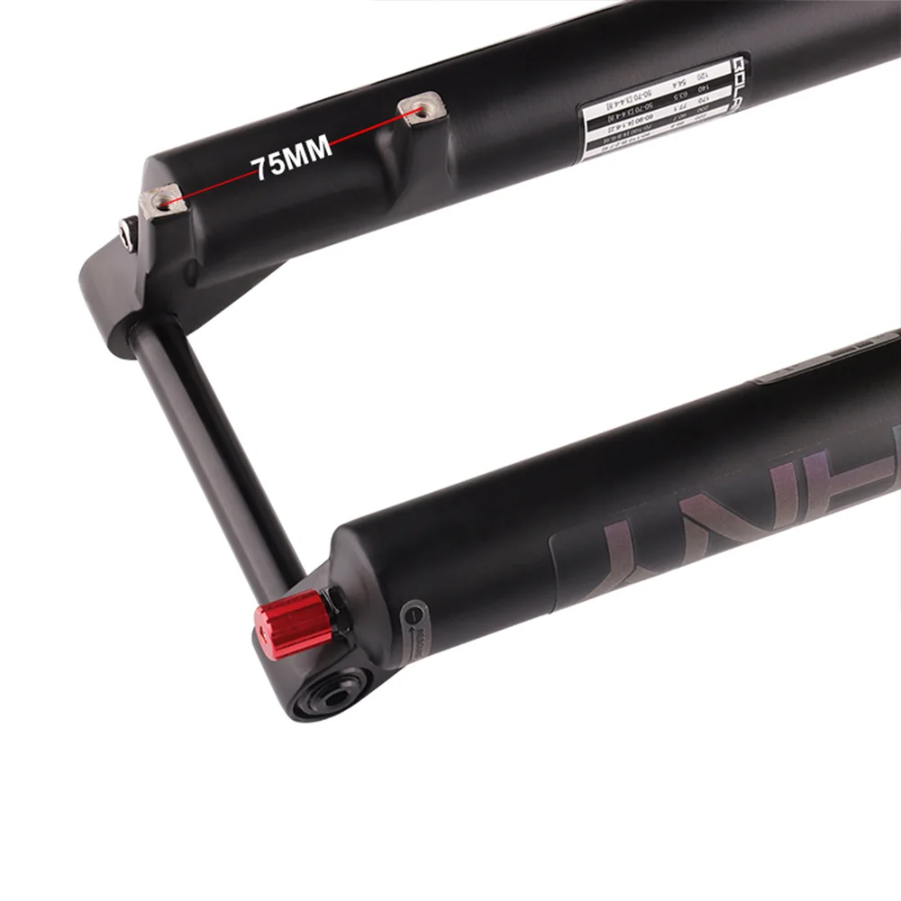 BOLANY MTB Fork Thru Axle with Rebound Adjustment Boost Front Suspension 15*100MM 15*110MM 29inch Tapered Steerer Mountain Bike