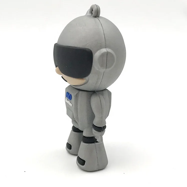 Hot Sale customs design branded pvc people shape robot usb3.0 pen drive usb flash disk 8gb 16gb 32gb 64gb 128gb
