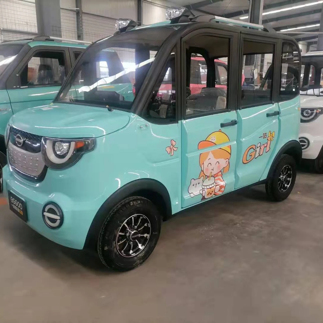 Сайге 60V100W 4мя сидениями 4 двери электрический автомобиль