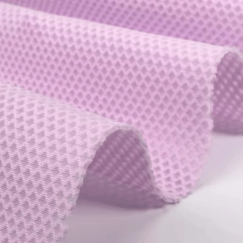 Oeko-Tex Certificated 100% Polyester breathable sandwich mesh fabric for mattress cushion  cover border cushion  2503