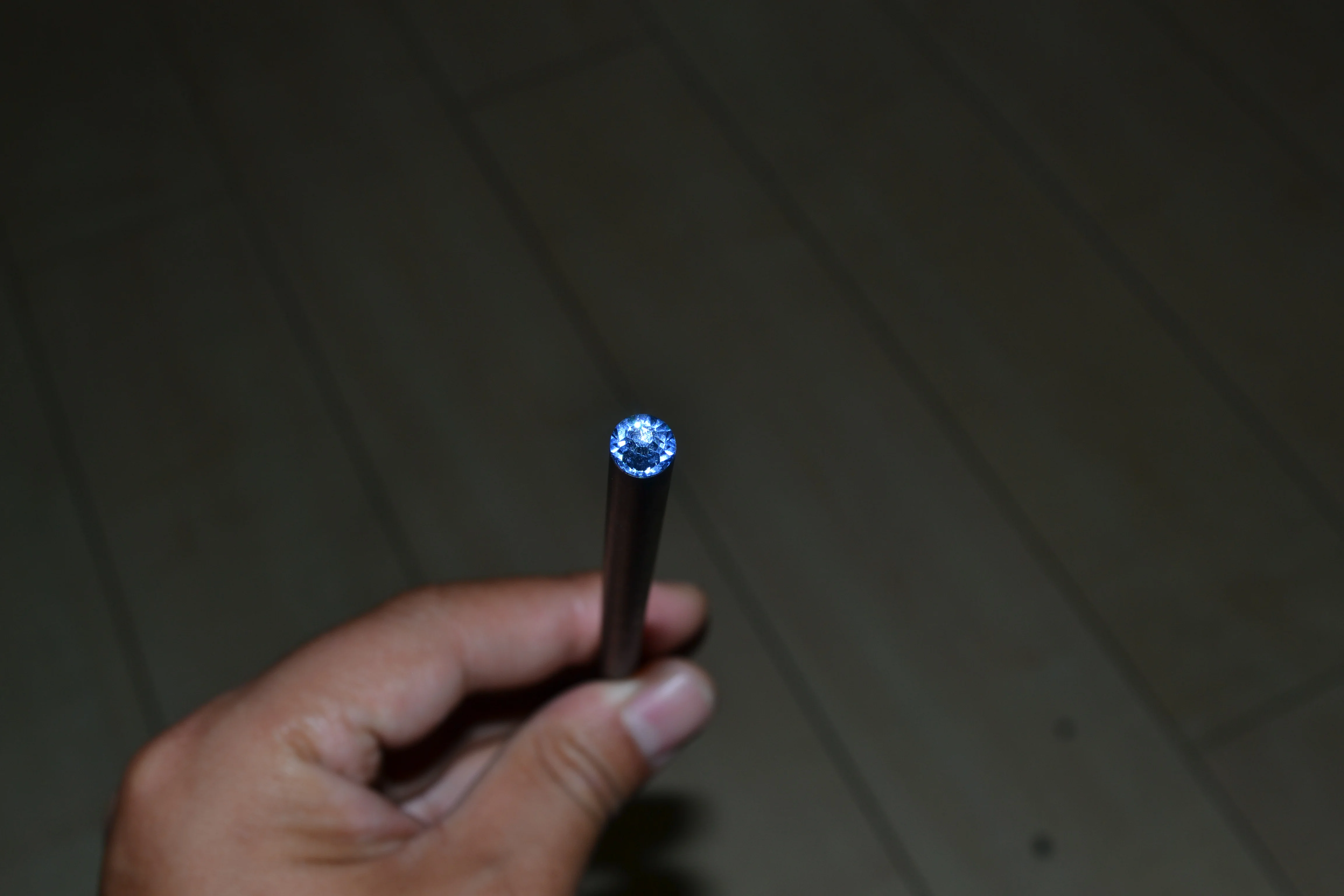 Hot sale 7 inches wooden pencil HB Crystal Pencil