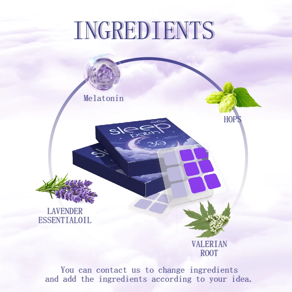 Private Label Anti Drunk Hangover Cure Hangover Patch Easy To Use During Sleep Or Day Vitamin Patch Hot Sale Sleep Patch