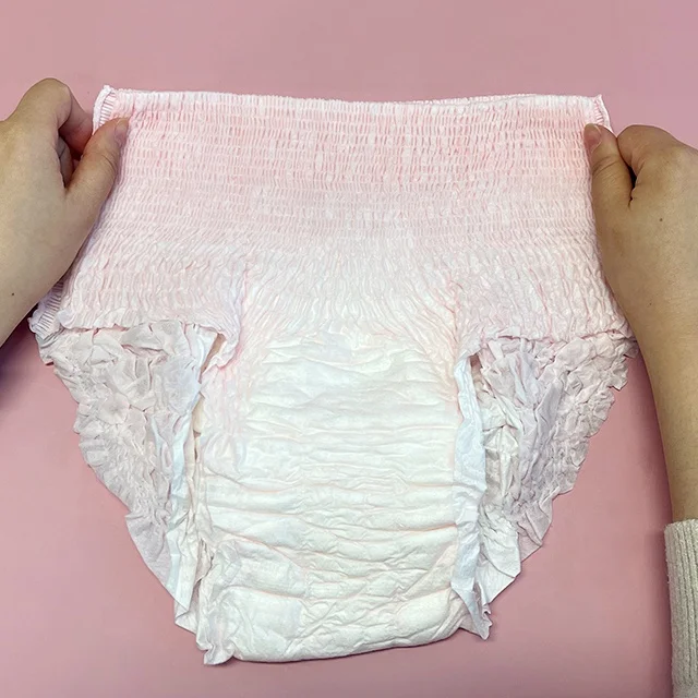 wholesale girls disposable leakproof period panties pad for women heavy flow menstrual