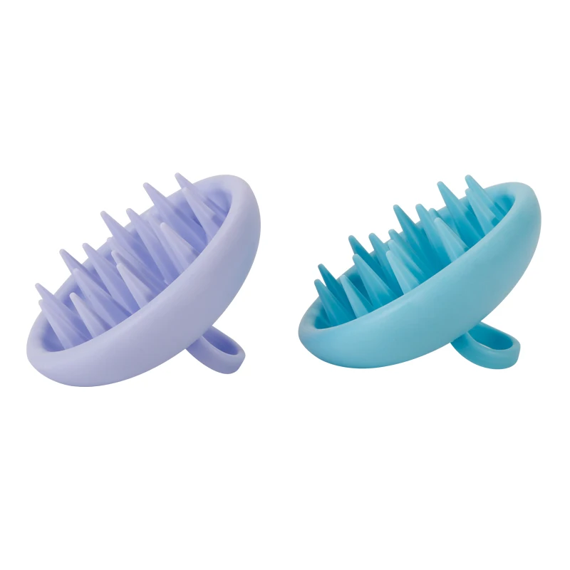 2025 Hot Sale Silicone Scalp Massager Shampoo Brush For Men and Women Wet Dry Scalp Brush for Hair Growth & Scalp Care BPA free