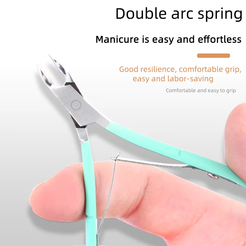HOT SALE IN STOCK STAINLESS STEEL BEAUTY MANICURE AND PEDICURE Nail Clipper Dead Skin Remover Tool Manicure Plier Cutter.