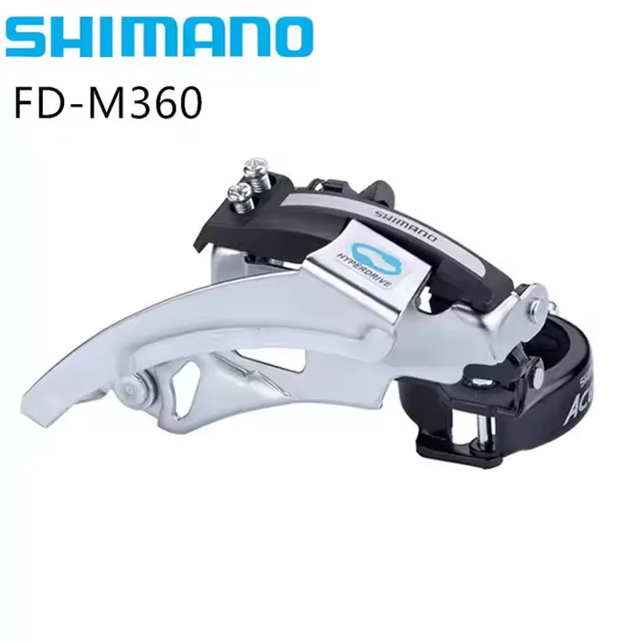 SHIMANO Altus FD-M310 переднего переключателя передач M360 MTB для горных велосипедов Запчасти 3x8S 24 S 8 скоростных велосипедных частей 34 9 мм