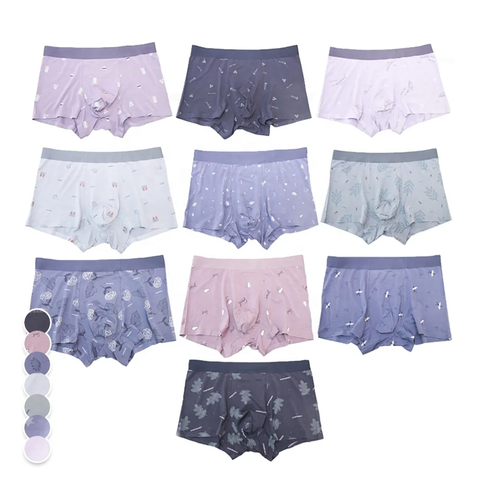 Ama Larsi Thermal Underwear Brief for Men Boxer Briefs Fancy Men Panties