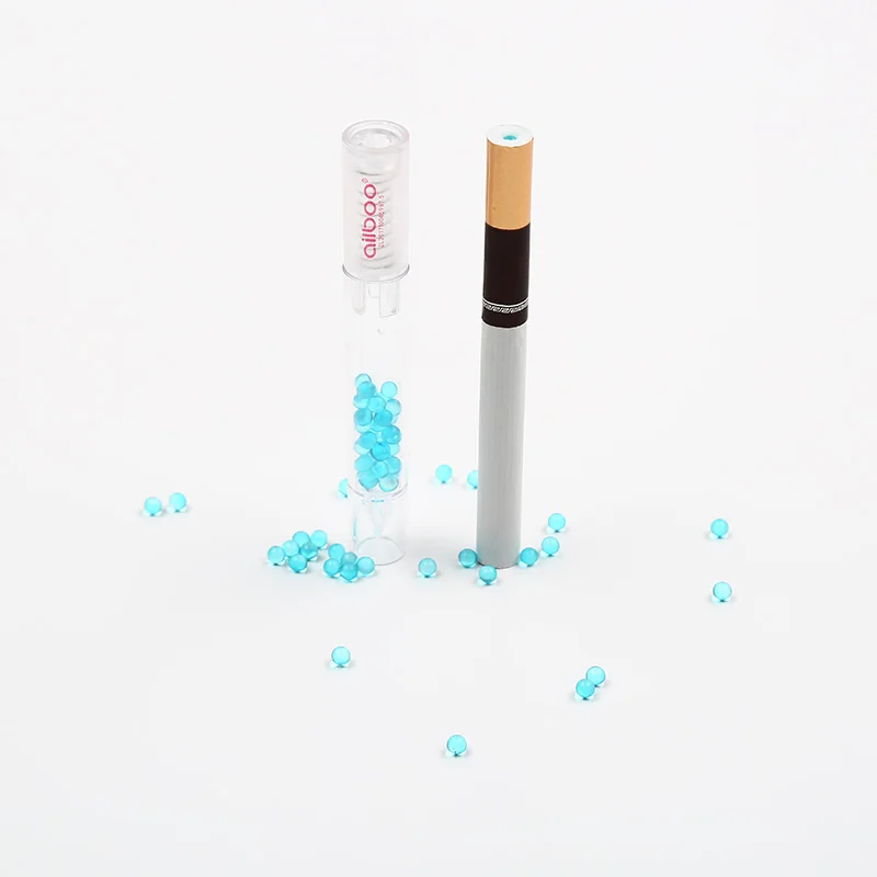 DIY food grade mixed flavors cigarette capsule filter crush ball pen tube applicator