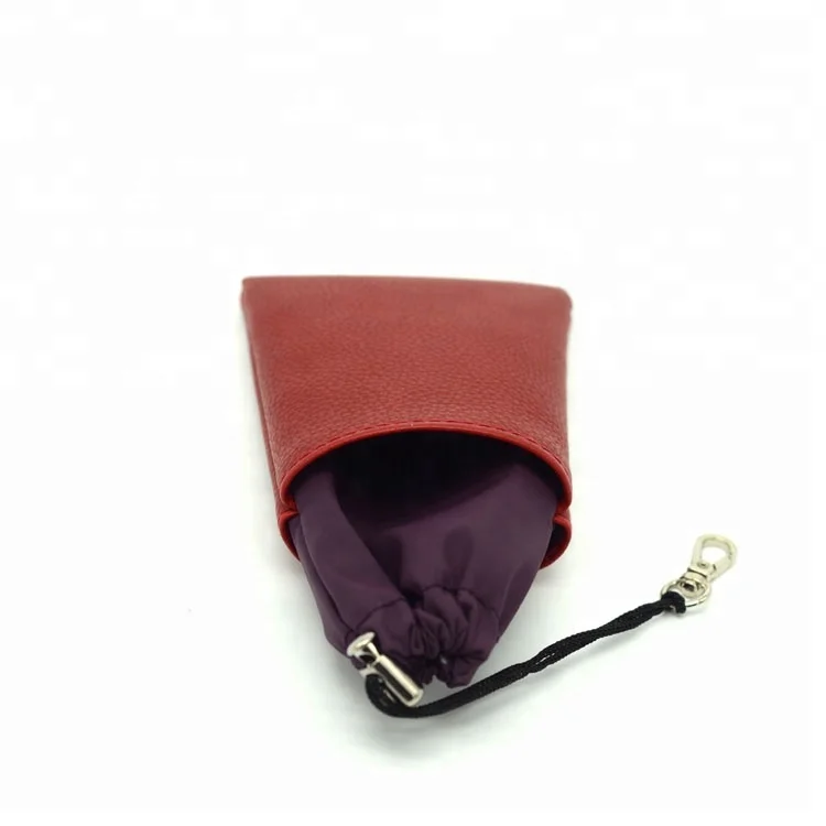 Multi-function custom PU leather storage bag for glasses sunglasses cases