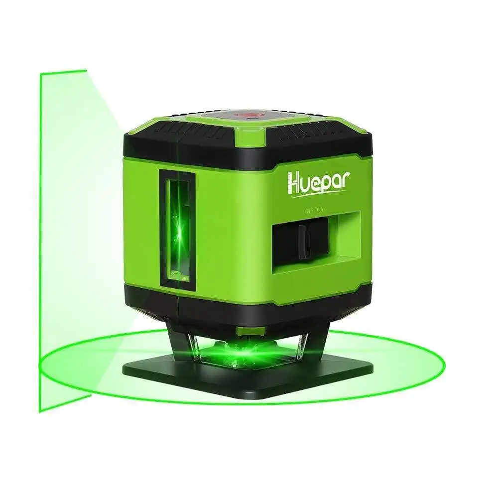 Установка для пола HueparFL360G лазер с зеленым лучом и режимом переключения линий укладки плитки лазерный нивелир квадратным выравниванием