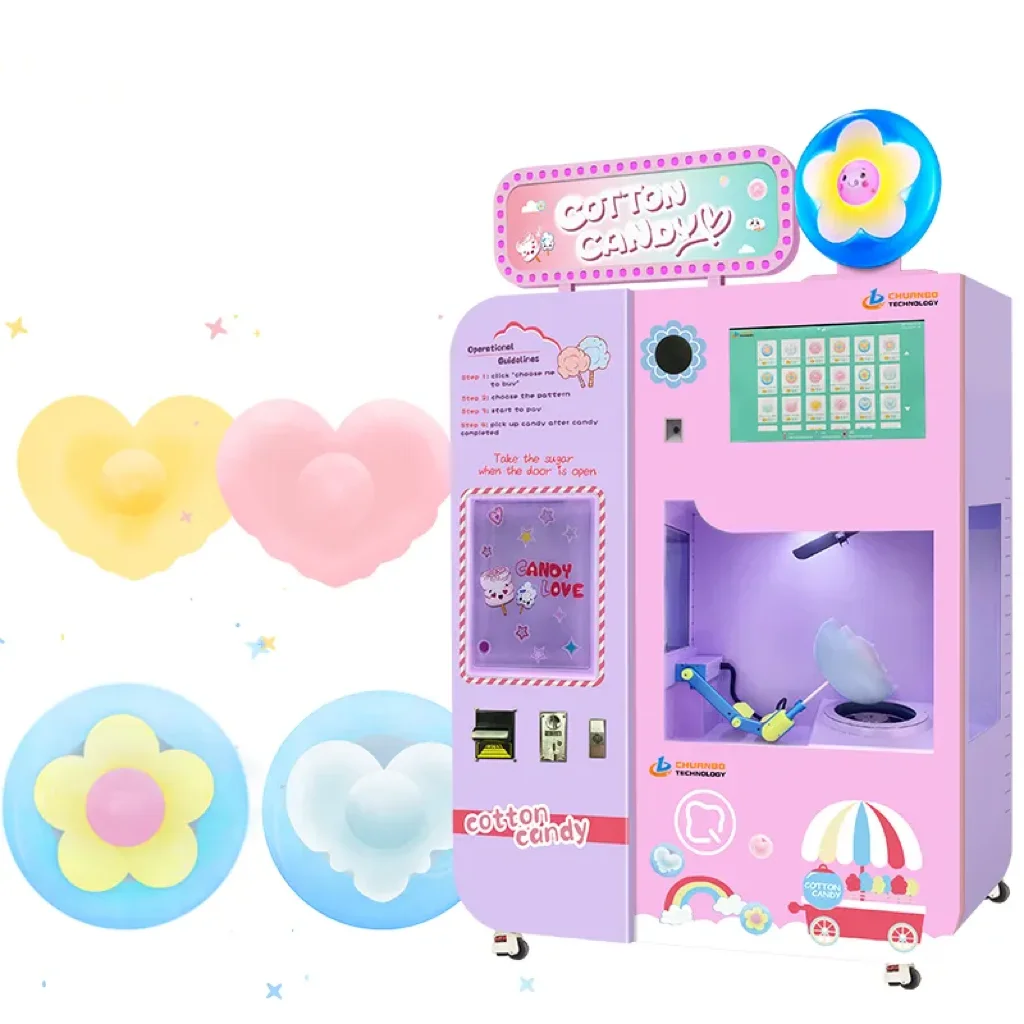 Shenzhen hot sale snack equipments / commercial electric cotton candy machine /floss machine