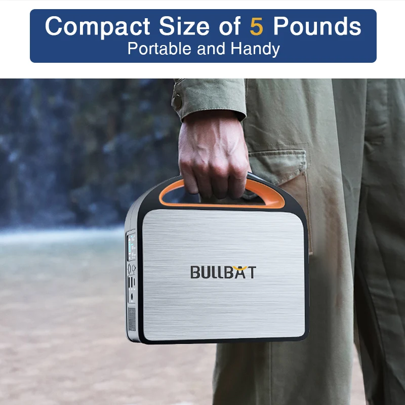 Bullbat solar generator 350W portable power station