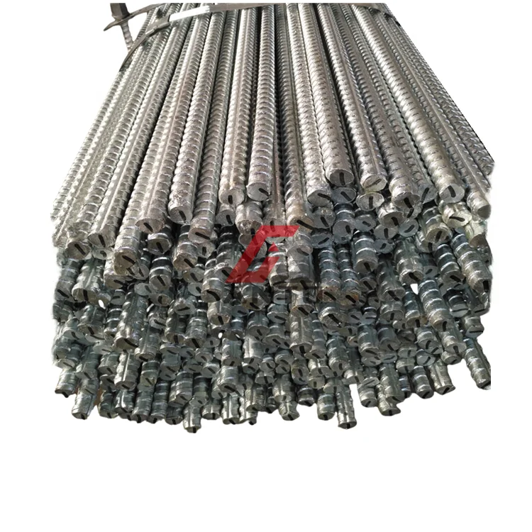 
Hot Sale Underground Mining Left-Handed Anchor Rod Threaded Steel Rock Anchor Bolt Manufacturers 