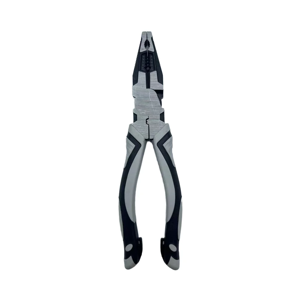 Multifunctional Carbon Steel Locking Pliers Industrial Use DIY Grade Wire Stripping Cable Pliers Plastic Handle OEM Customizable