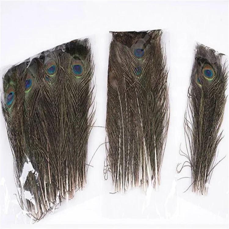 
Wholesale christmas decorative 25-30cm peacock feathers for party decoration 