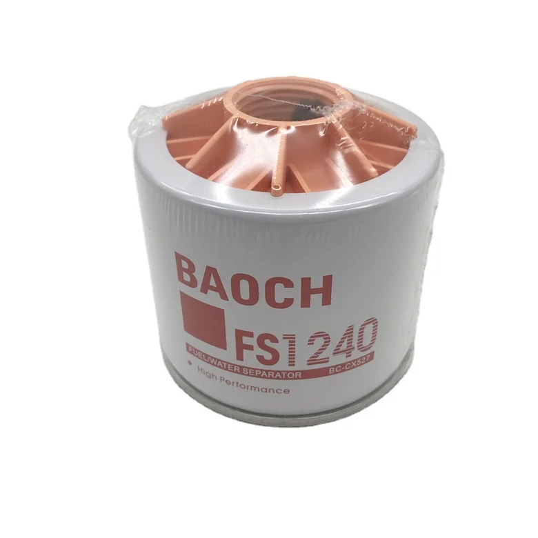 FS1240  42N-04-11750 42N-04-11780 Fuel Filter For R60 CUMMINS MINI EXCAVATOR  YUCHAI MINI EXCAVATOR