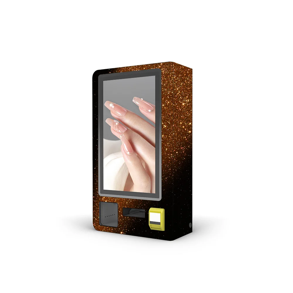 Hot Selling Custom Beauty Vending Machine Touch Screen Credit Card Payment Art Nail Vending Machine for Supermarket School