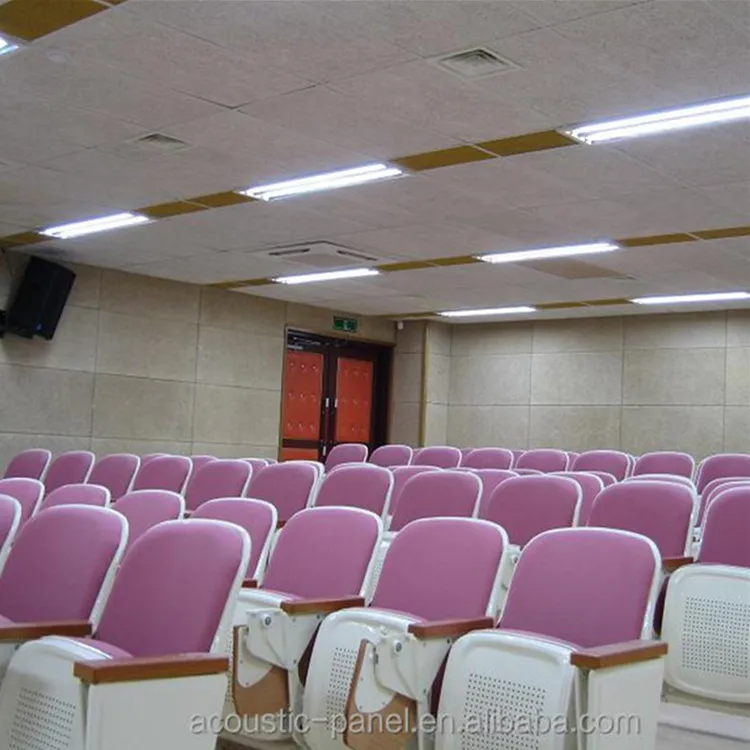 Modern Design Fiber Ceiling Panel Sound-Proof Durable Interior Acoustic Panel