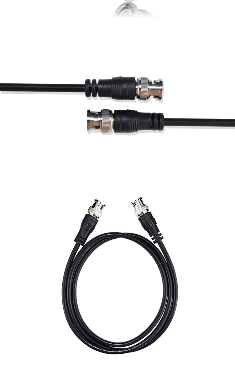 BNC male to male Q9 jumper surveillance video cable 75-3-5 coaxial video recorder extension cable bnc cable