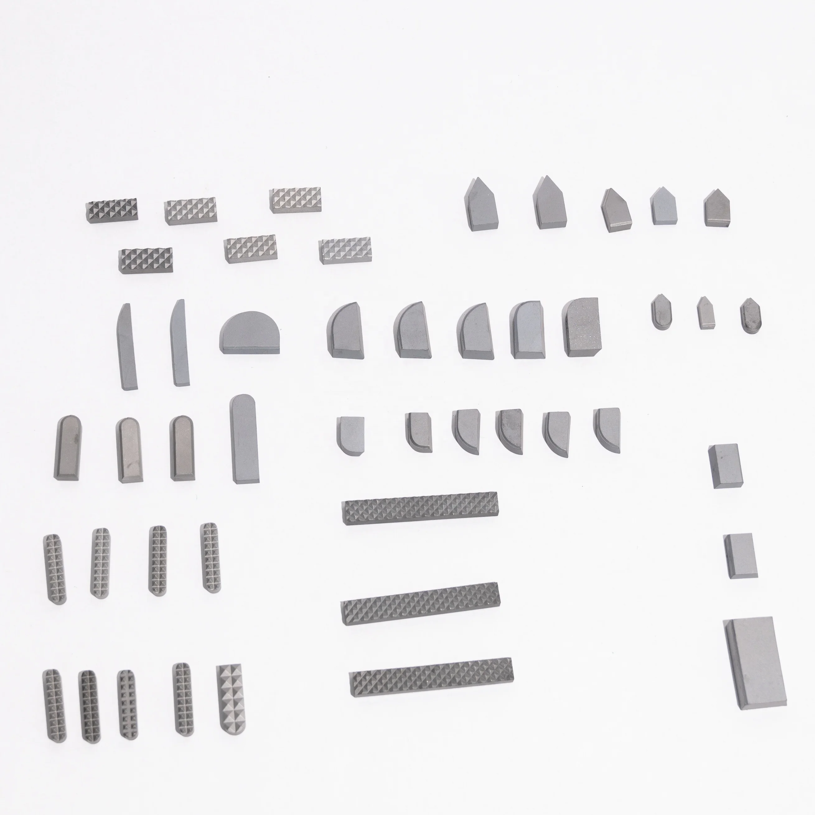YT5 YT15 Cemented Carbide Brazed Tips Cutter Inserts Soldering Tungsten Carbide Tips