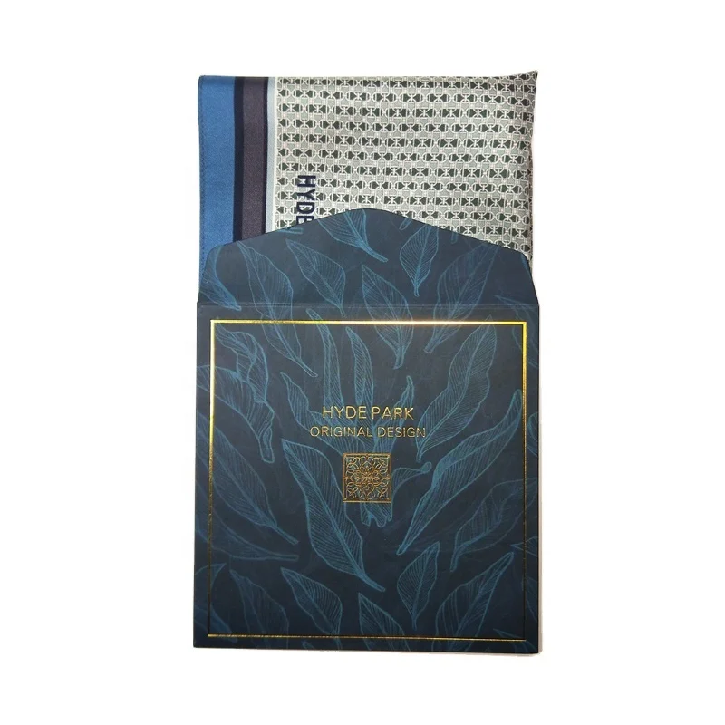 
custom print silk pocket square for designers 