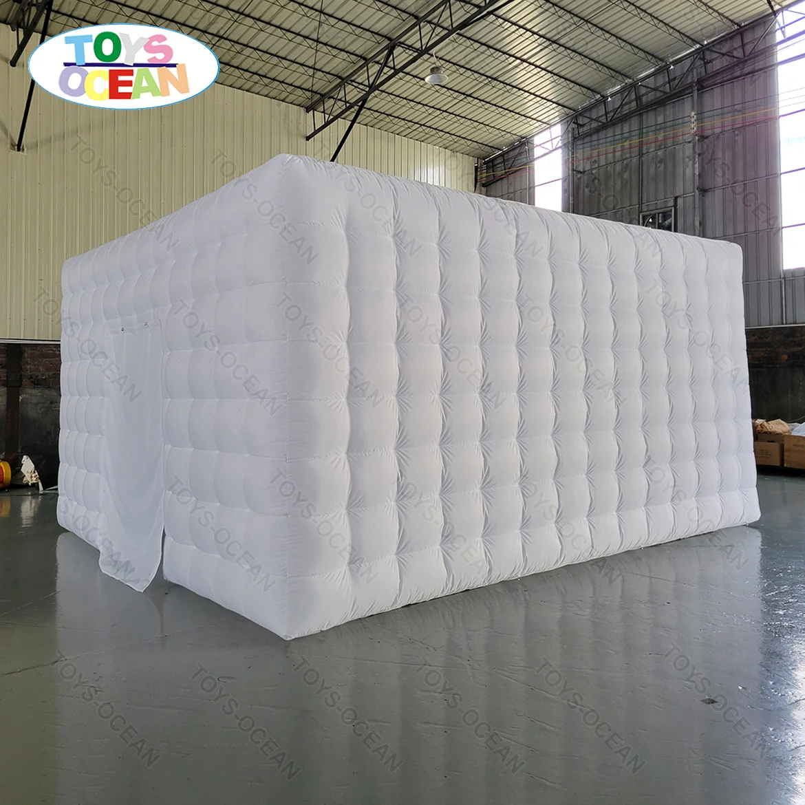 Factory Custom Outdoor Wedding Event Tent LED Tent Inflatable Igloo Cube Tent