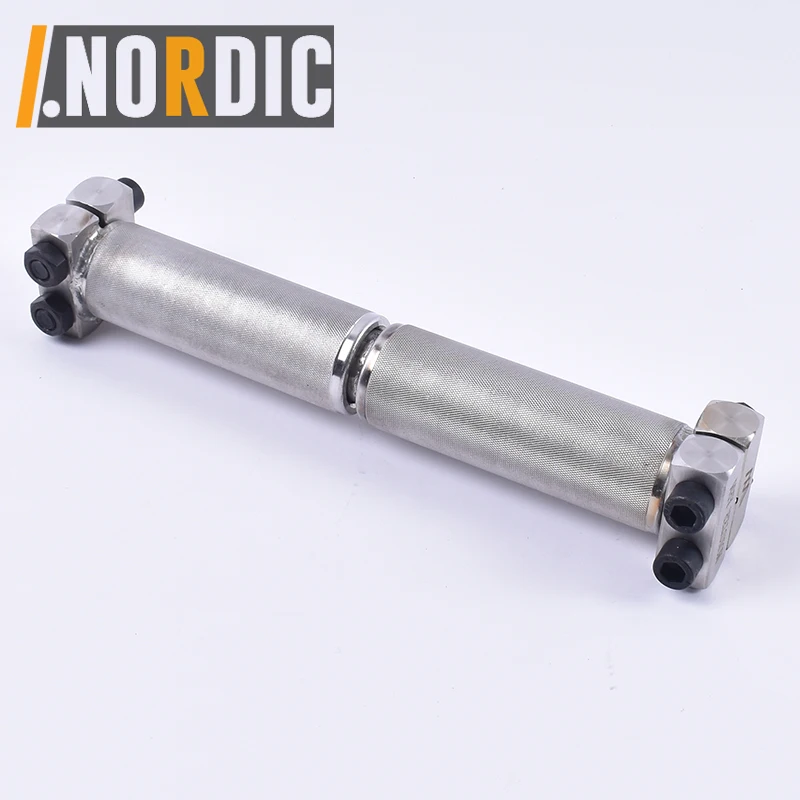 Stainless Steel Adjustable Arm Wrestling Length Eccentric Gear Pronation Roller Dumbbell Bar Pronation Training Grip Bar