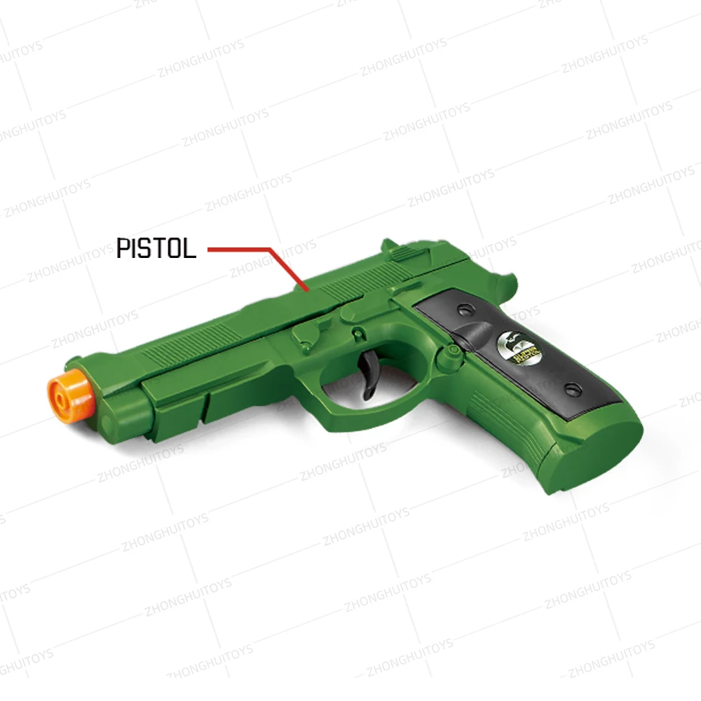 Popular Army Toy Kids Activity Military Pretend Play Toys Set 11PCS Educational Role Play Game Set Plastic Army Toy For Kids