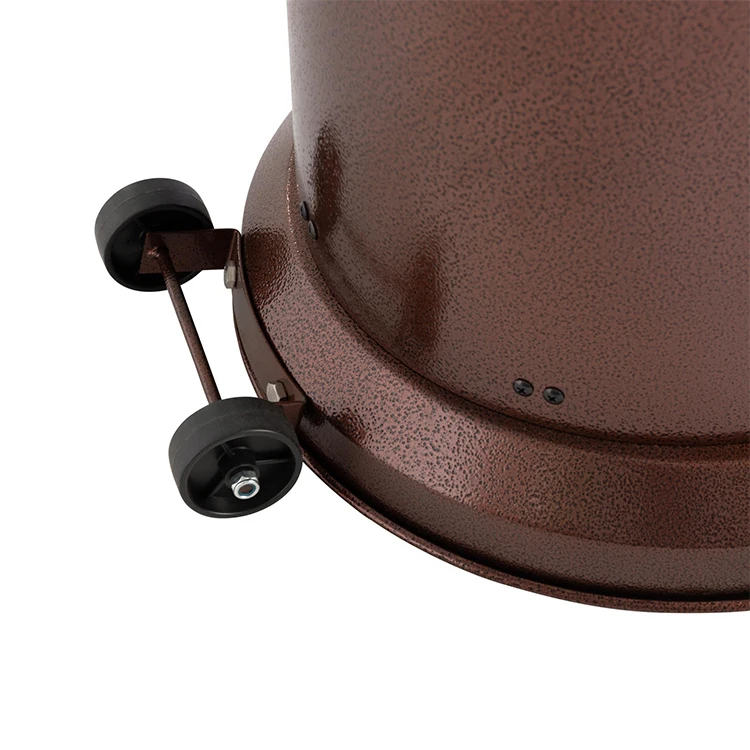 Garden Stainless Steel Modern Style Outdoor Stocked Umbrella Gas Patio Heater