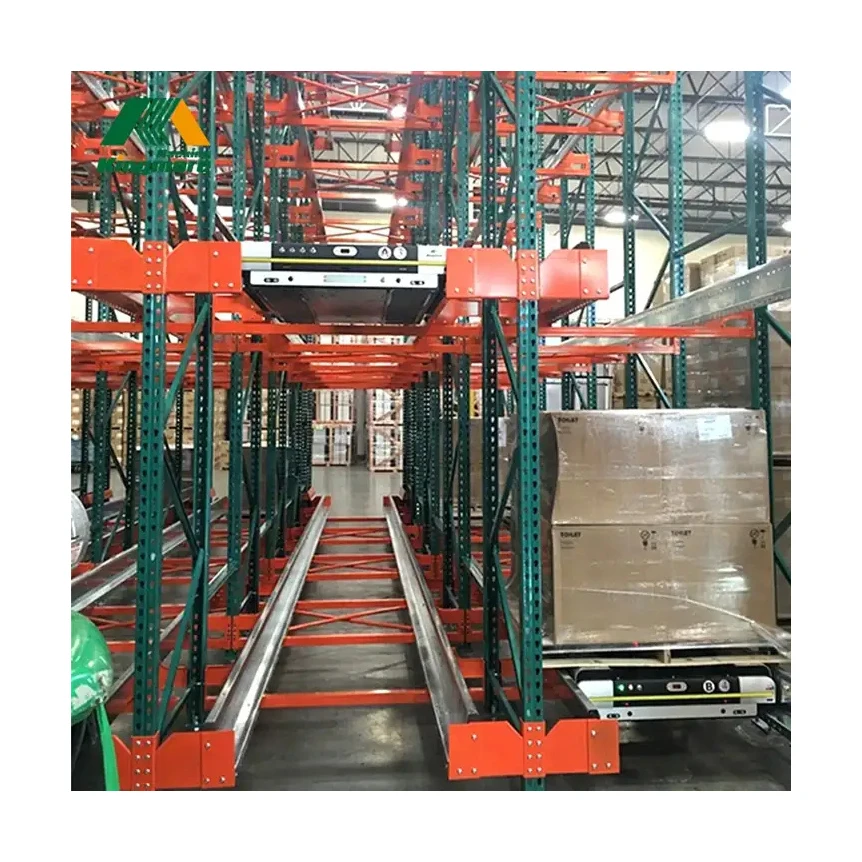 Automated Warehouse Storage Heavy duty pallet rack radio shuttle racking system