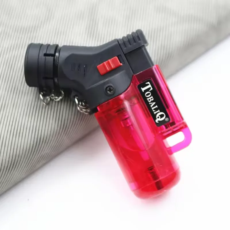New Design Wholesale Torch Lighter Portable Cheap Plastic Refillable Gas Lighter Smoking Accessories