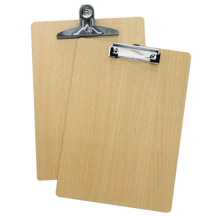Letter Size Clip A4 Wooden Clipboard Writing Clipboard Wooden Clipboard