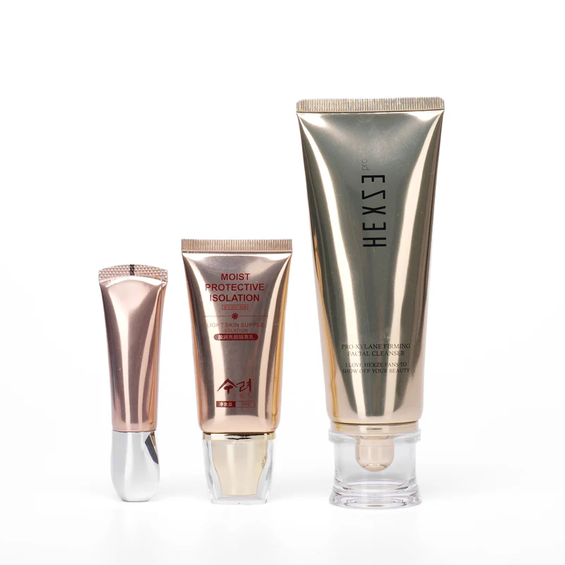 Eco- Friendly PCR Cosmetic Tube Packaging Plastic Protection Cream tube 30ml 50ml with logo printing