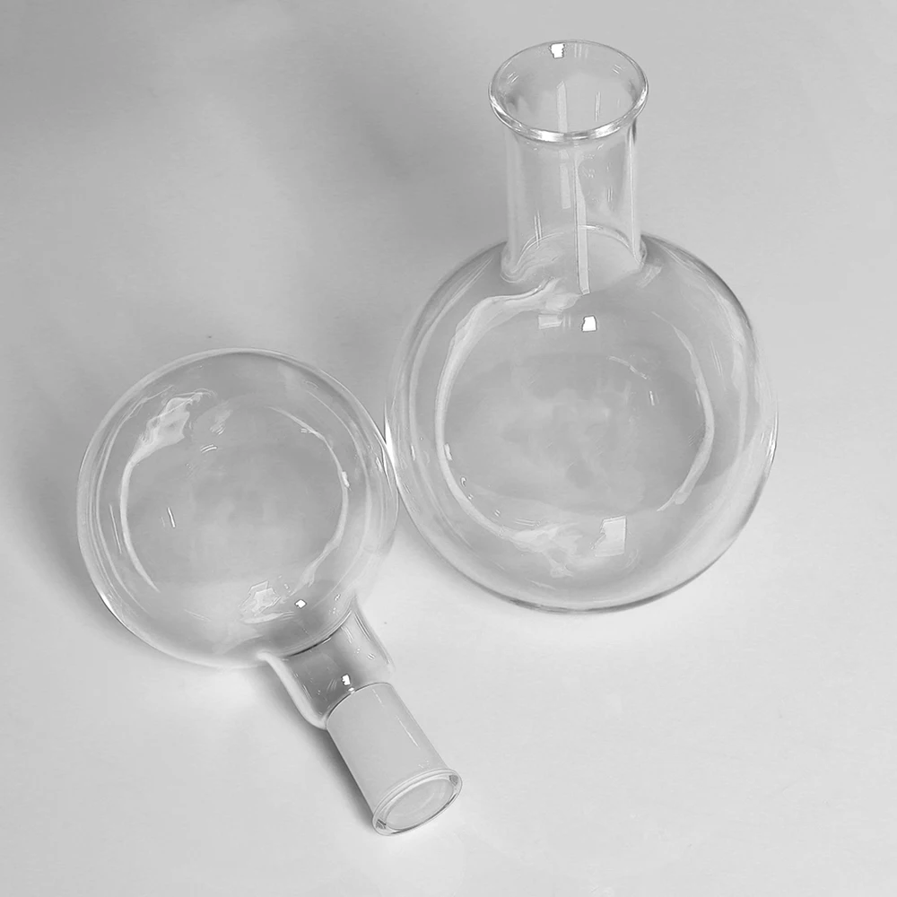 Wholesale Factory Price Lab Ware Clear Big Capacity Quartz Glass Flask