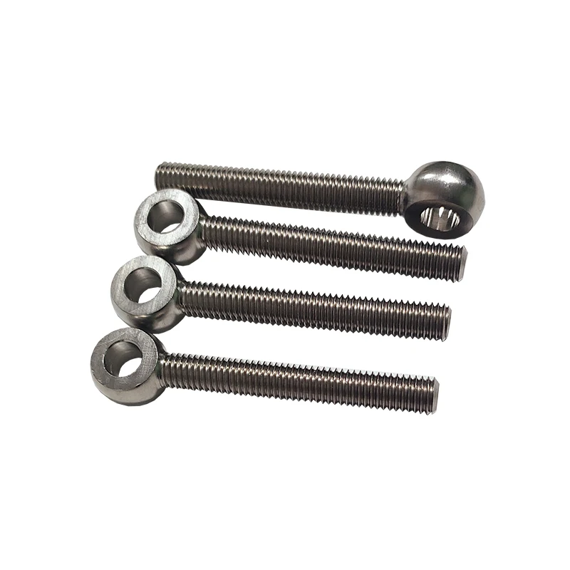 gr5 M8X65MM titanium Loop Circle Hole Eye Ring Screw Bolt Eyebolt