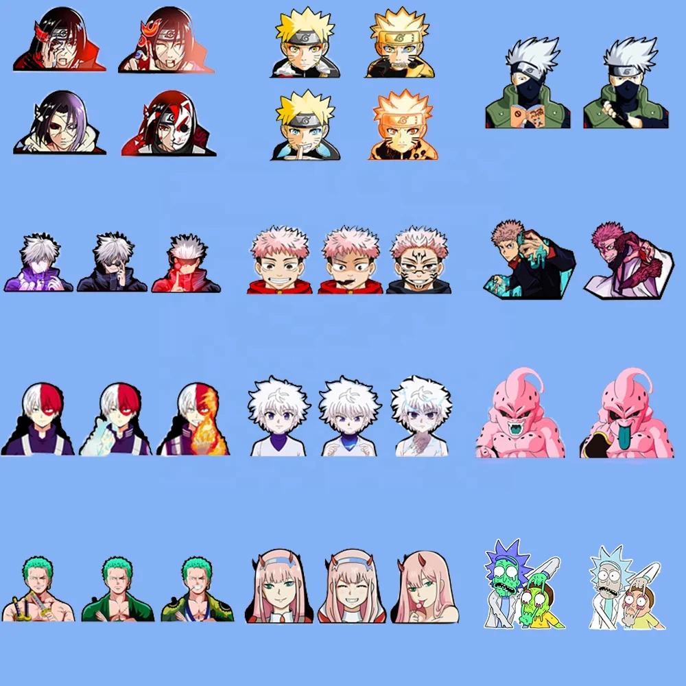 GON Motion Sticker Hunter X Hunter Lenticular 3D Sticker Waterproof Decals for Cars,Laptop, Refrigerator