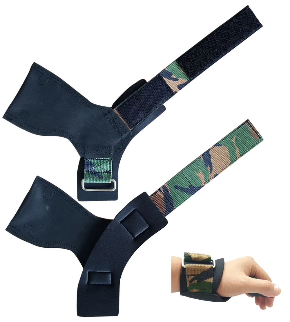 custom logo High quality rubber pad weight lifting gym hand grips weight lifting wrist straps weight lifting grip