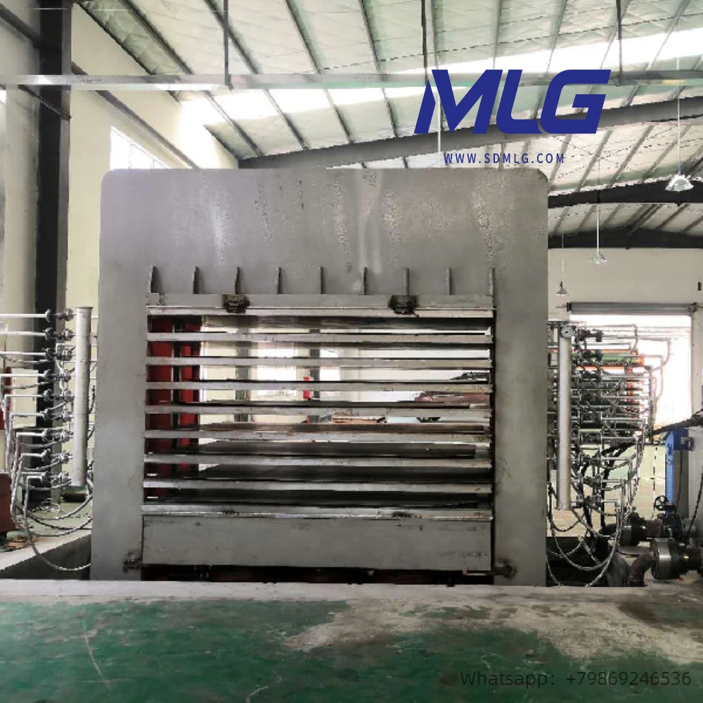 600T 4X8FT Plywood Hot Press Machine with Forklift