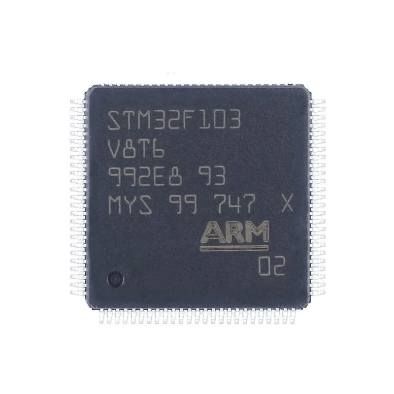 Оригинальный STM32F103C8T6 STM32F103R8T6 STM32F103V8T6 STM32F103T8U6microcontroller ARM Cortex-M3 72 МГц/64KB флэш-память RAM: