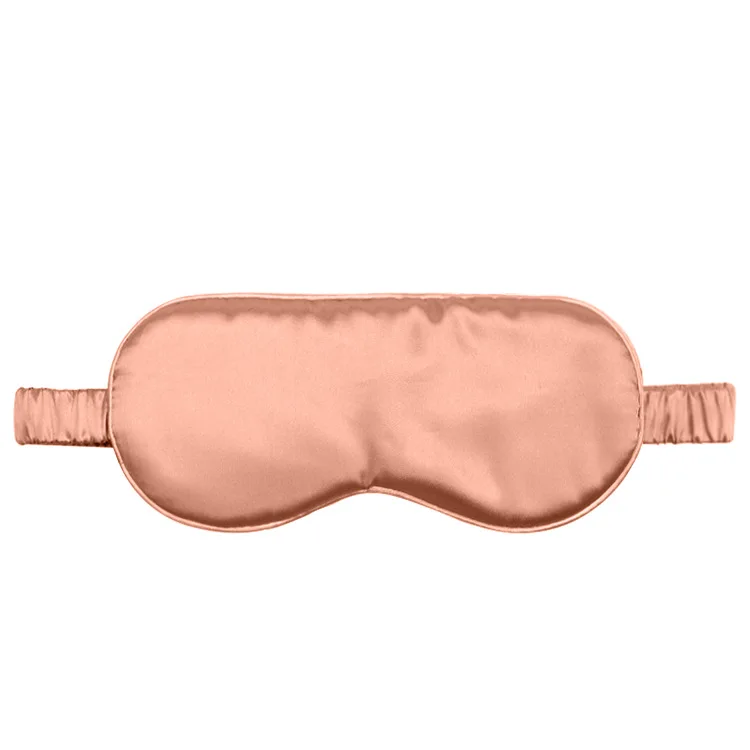100%Silk-Like Custom Logo Satin Silk Sleeping Eye Mask
