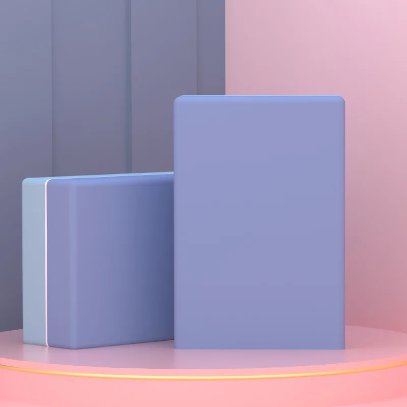 SANFAN Fitness Double Layer Non Toxic 200g Foam Brick Yoga Accessories Yoga Block to Improve Strength Flexibility and Balance