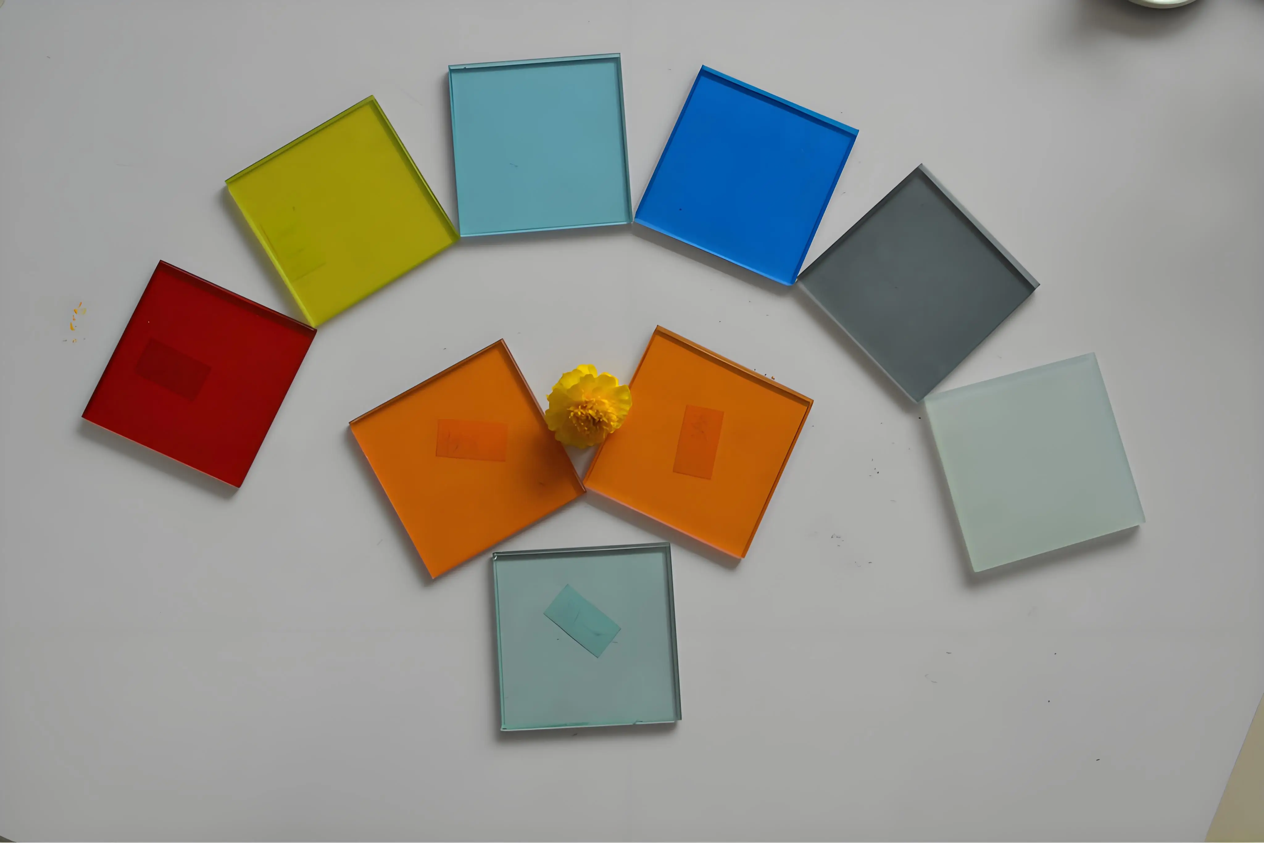 4mm-18mm and Ultra-thick Colored Tinted Anti-reflective Coated Laminated Decorative Glass Bulletproof Glass Glass Material Flat
