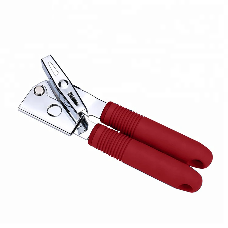 High Quality Blue Color Comfortable Grip Heavy Duty Stainless Steel Can Opener