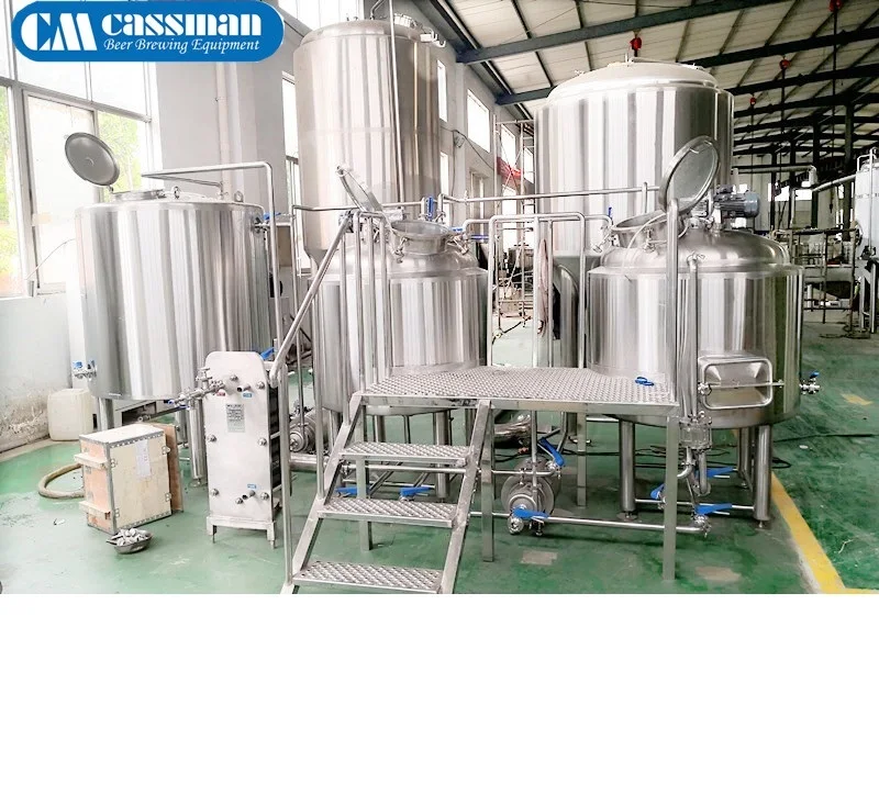 500L Beer Brewing System For Laboratory