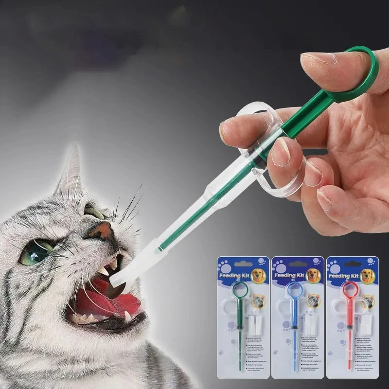 Wholesale Push Feeder Drug Feeding Device Pet Training Product Accessories Pet Cat Dog Supplies Pet Pill Popper Medicine Feeder